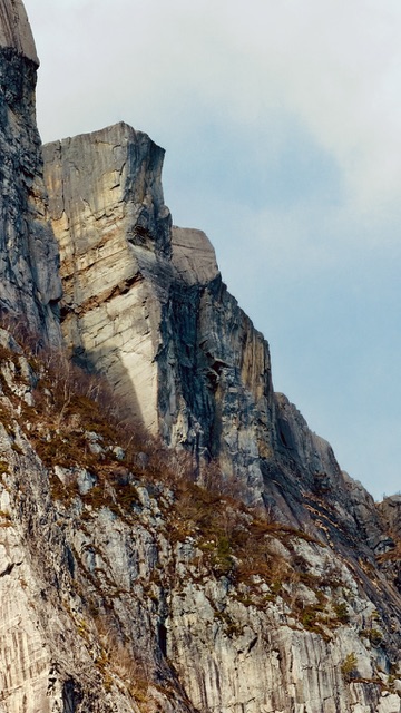 Preikestolen vom Lysefjord aus